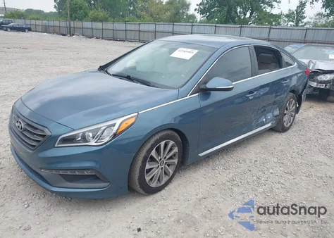 2015 Hyundai Sonata Sport из США, поврежденный, VIN 5NPE34AF7FH125578